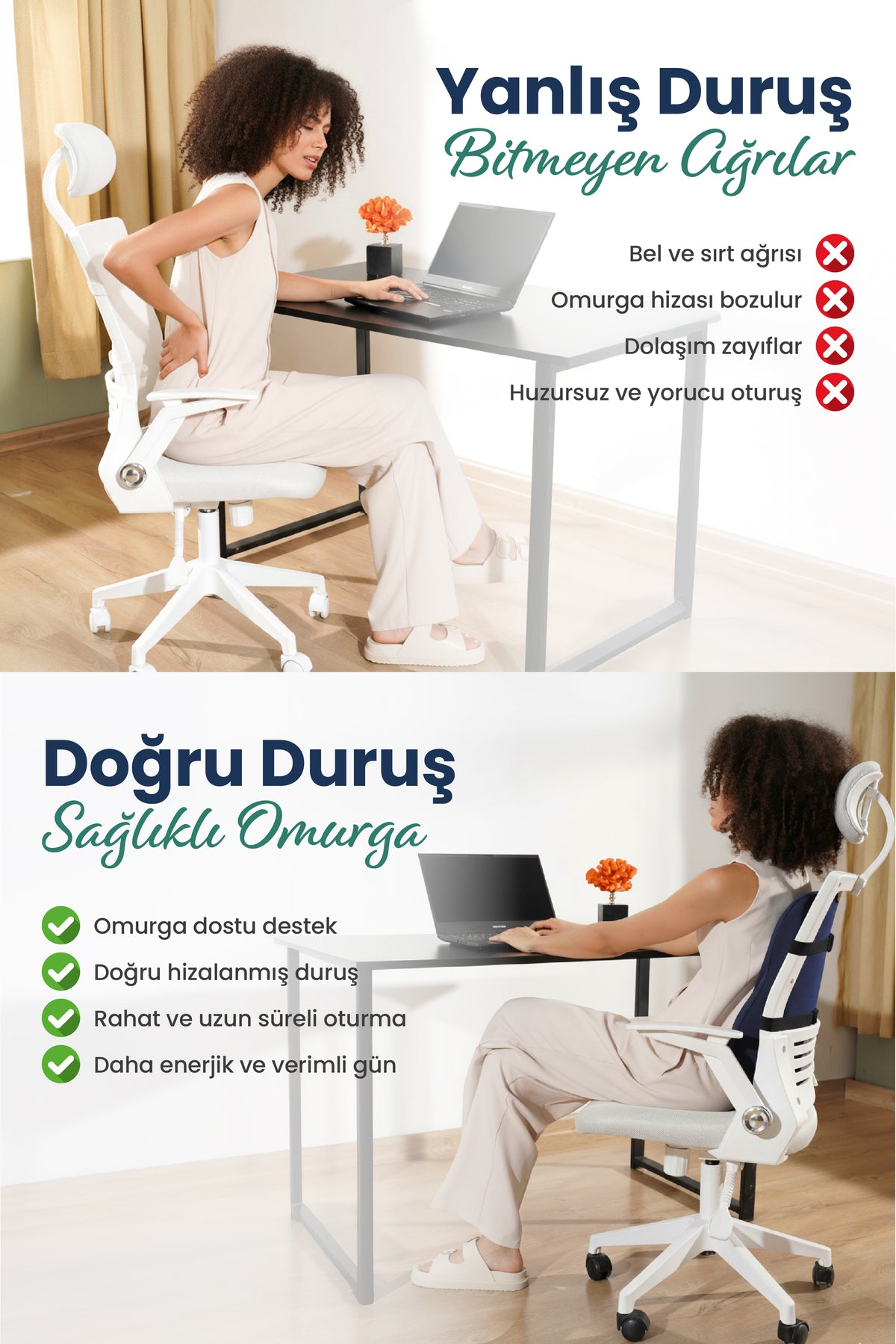 [ORTOPEDİO] Anatomik Ortopedik Visco Bel Destek Yastığı Kilitli Sabitleme Lastiği, Ofis, Araba