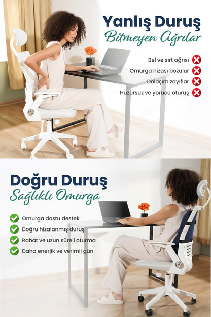 [ORTOPEDİO] Anatomik Ortopedik Visco Bel Destek Yastığı Kilitli Sabitleme Lastiği, Ofis, Araba