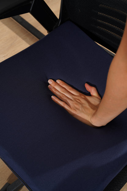 [ORTOPEDİO] Oturma Minderi Ofis Tekerlekli uyumlu  Sandalye Bahçe Mobilyası Minderi Kare Visco Ortopedik Minder