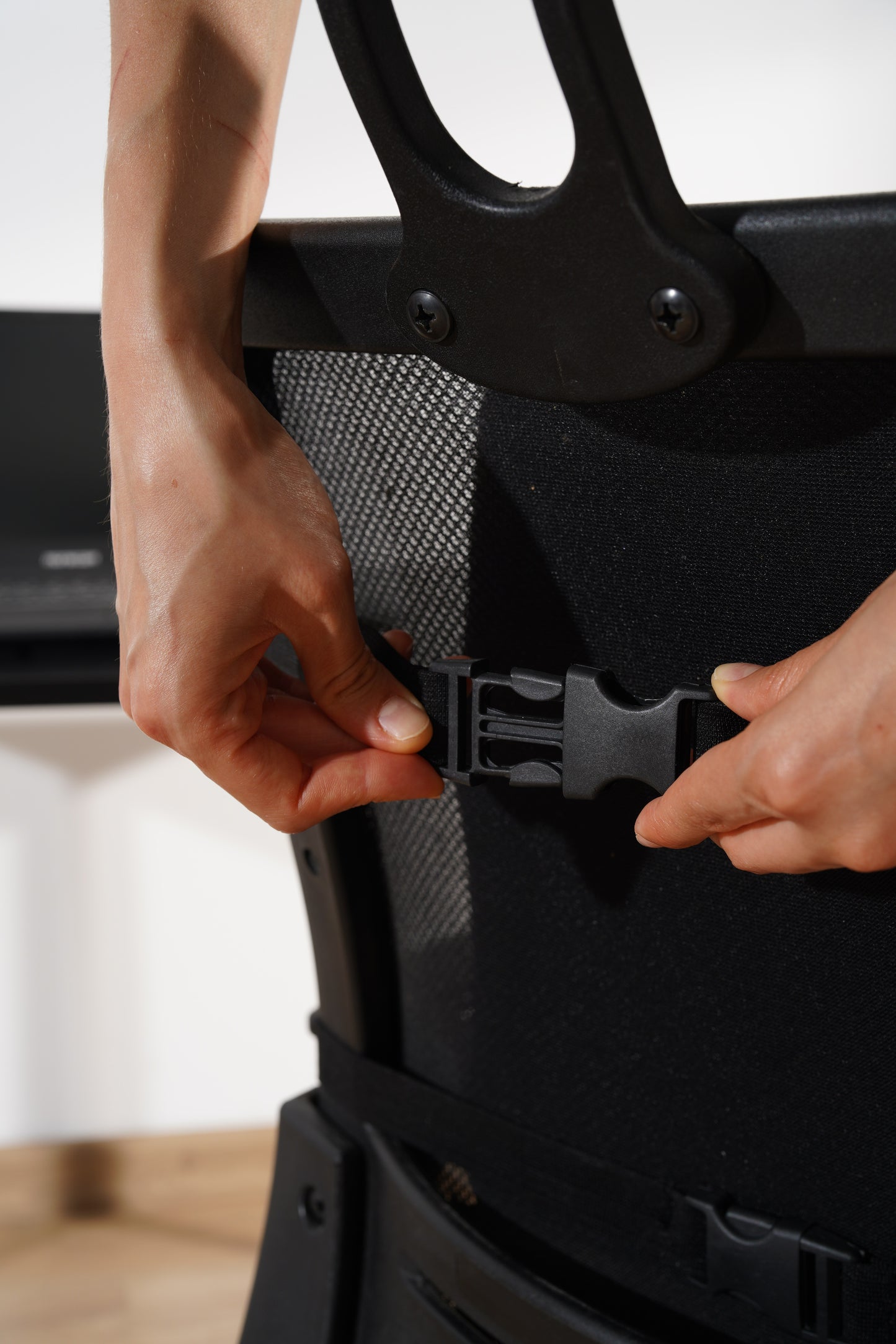 [ORTOPEDİO] Anatomik Ortopedik Visco Bel Destek Yastığı Kilitli Sabitleme Lastiği, Ofis, Araba